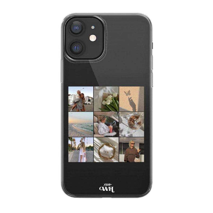 Case de photos d'aliments sociaux personnalisés