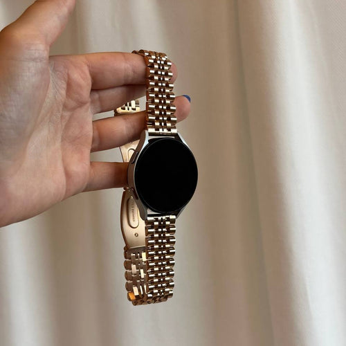 xoxo Wildhearts - Amazfit GTS 2 - 2e - 2 Mini stalen bandje (rosé goud)