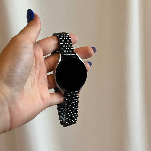xoxo Wildhearts - Amazfit GTS 2 - 2e - 2 Mini stalen bandje (zwart)