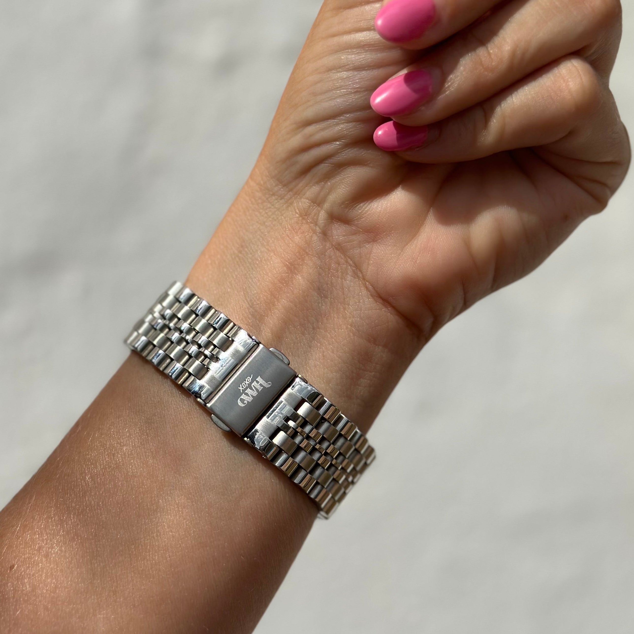 xoxo Wildhearts - Amazfit GTS 3 stalen bandje (zilver)