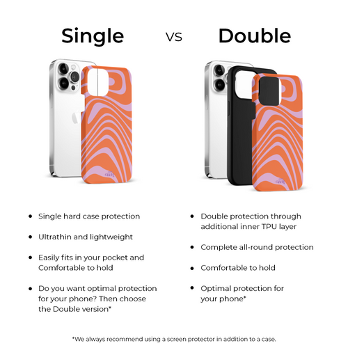 xoxo Wildhearts - Boogie Wonderland Orange - iPhone 11 - Single (case + airpod case)