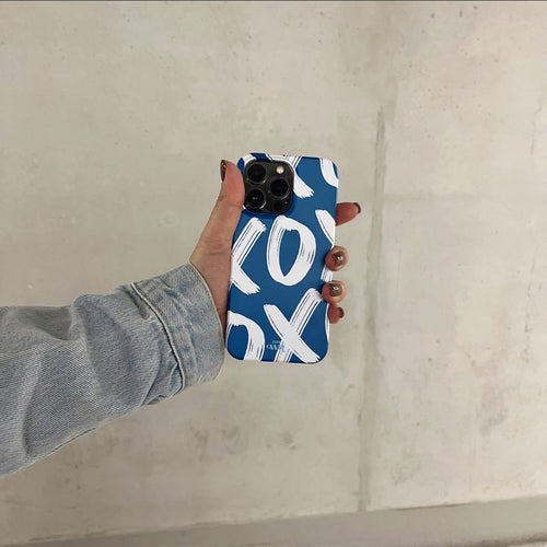 xoxo Wildhearts - Can't Talk Now Blue - iPhone 14 Plus
