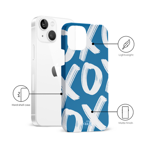 xoxo Wildhearts - Can't Talk Now Blue - iPhone 14 Plus