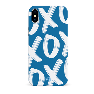 xoxo Wildhearts - Can't Talk Now Blue - iPhone X/XS