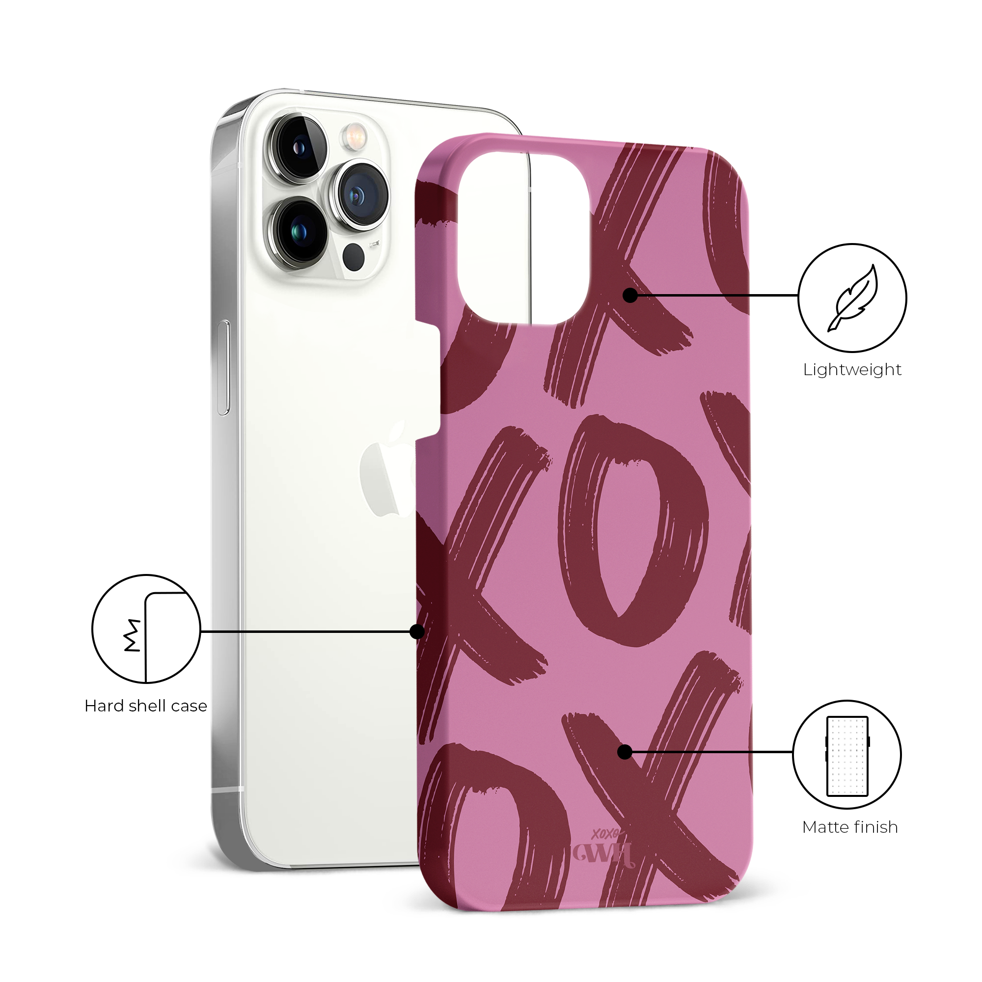 xoxo Wildhearts - Can't Talk Now Pink - iPhone 11 Pro