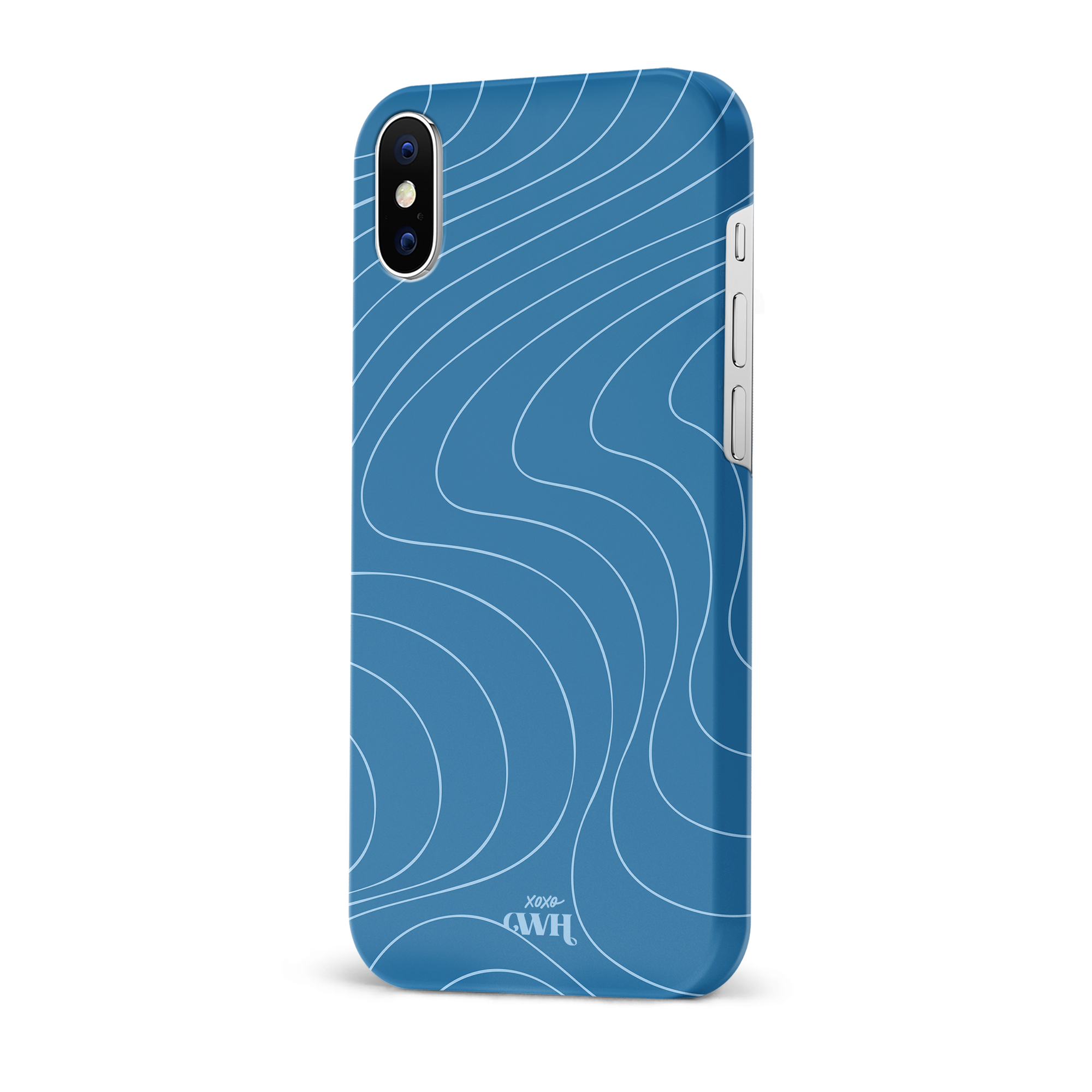 xoxo Wildhearts - Catching Flights Blue - iPhone X/XS