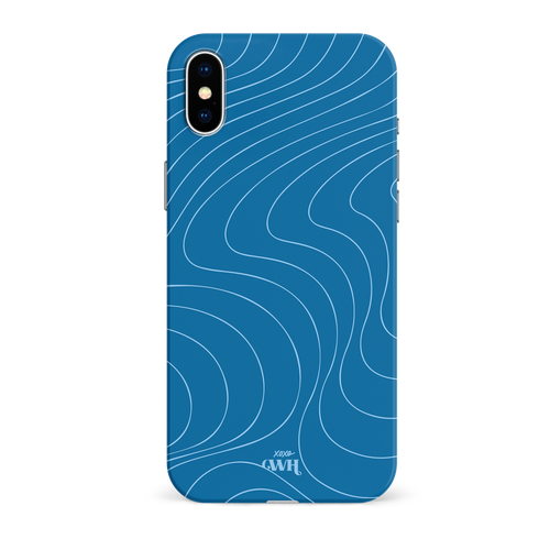 xoxo Wildhearts - Catching Flights Blue - iPhone X/XS