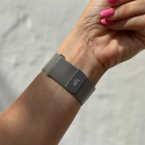 xoxo Wildhearts - Fossil Gen 5 milanees bandje (zilver)