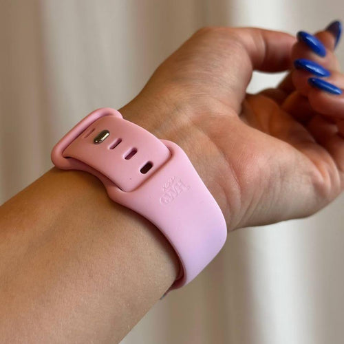 xoxo Wildhearts - Fossil Gen 5 siliconen bandje (roze)