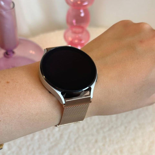 xoxo Wildhearts - Huawei Watch 3 / 3 Pro Milanees bandje (rosé goud)