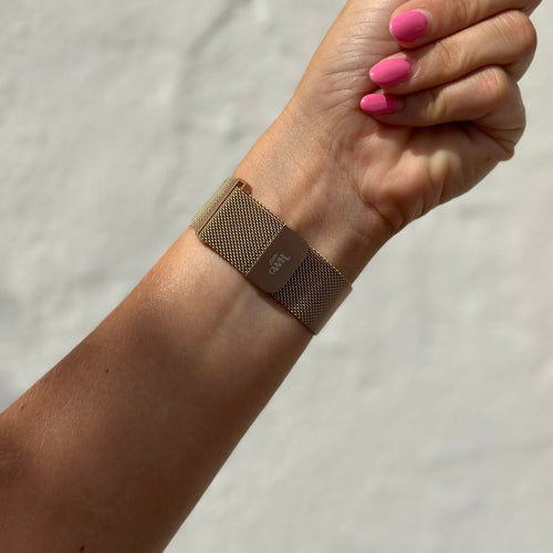 xoxo Wildhearts - Huawei Watch 3 / 3 Pro Milanees bandje (rosé goud)