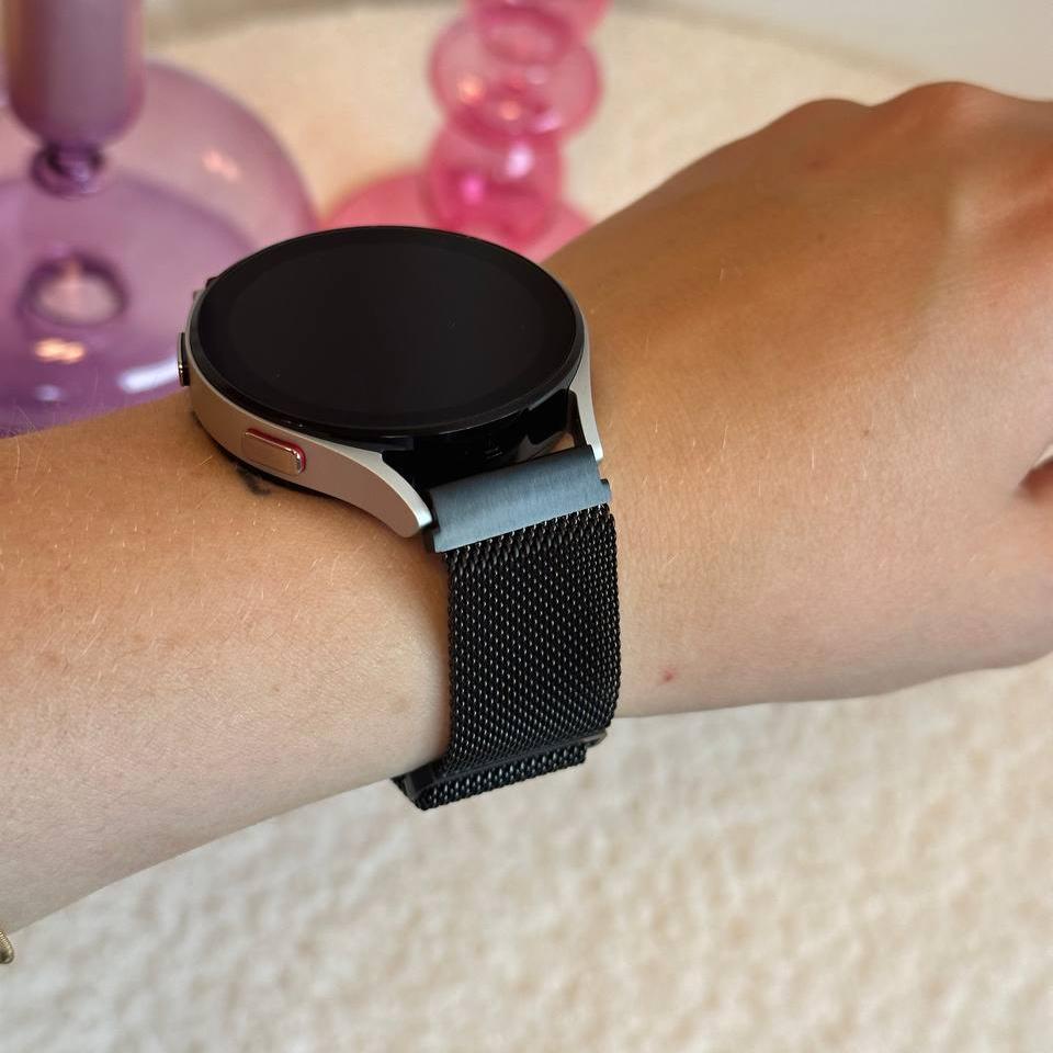 xoxo Wildhearts - Huawei Watch GT (1) 46mm milanees bandje (zwart)
