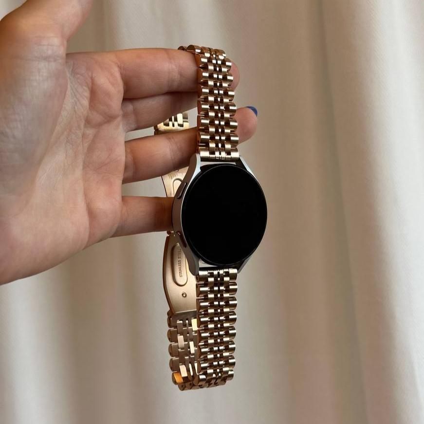 xoxo Wildhearts - Huawei Watch GT (1) 46mm stalen bandje (rosé goud)
