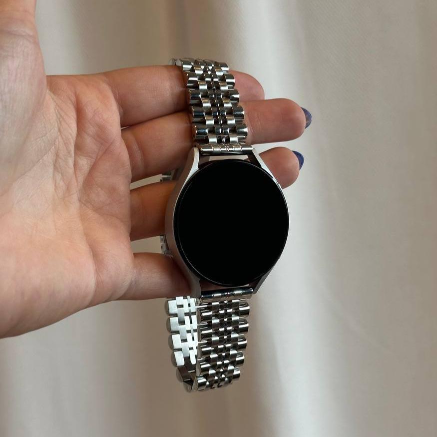 xoxo Wildhearts - Huawei Watch GT (1) 46mm stalen bandje (zilver)