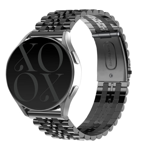xoxo Wildhearts - Huawei Watch GT (1) 46mm stalen bandje (zwart)
