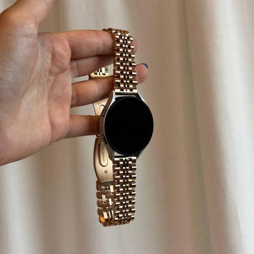 xoxo Wildhearts - Huawei Watch GT (1) Active stalen bandje (rosé goud)