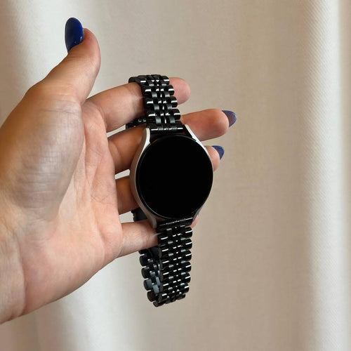 xoxo Wildhearts - Huawei Watch GT (1) Active stalen bandje (zwart)