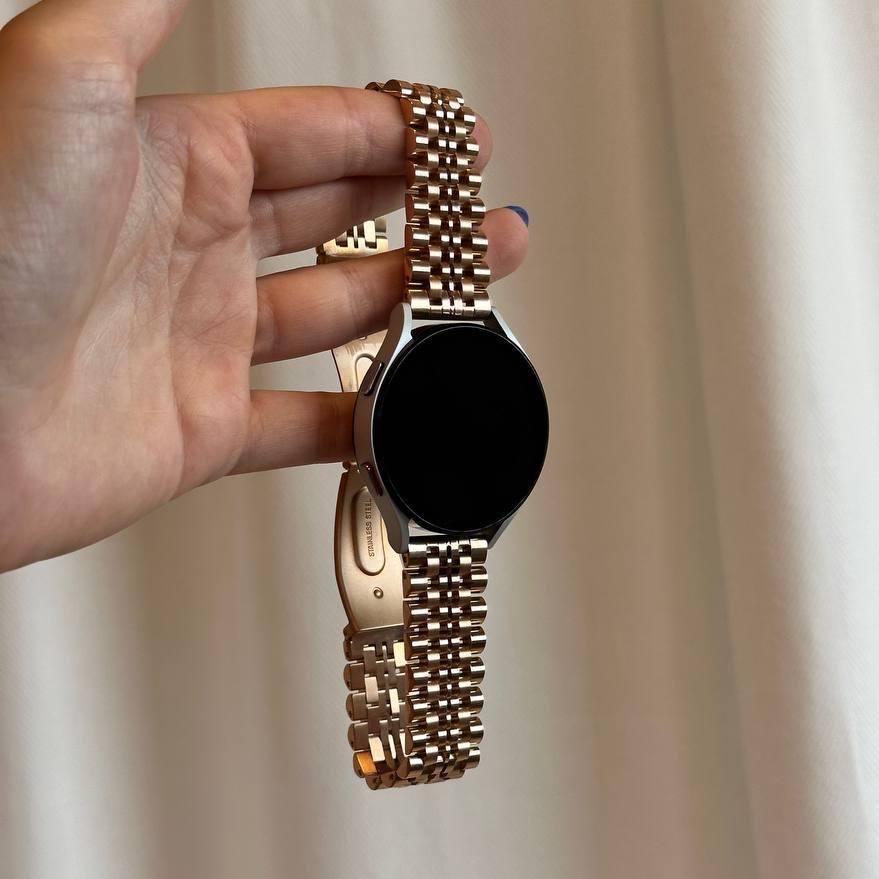 xoxo Wildhearts - Huawei Watch GT (1) Sport stalen bandje (rosé goud)