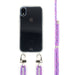 Purple Fever Transparant Cord Case - iPhone XR