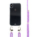 Purple Fever Transparant Cord Case - iPhone XS Max