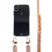 Rainbow Vibes Transparant Cord Case - iPhone XS Max