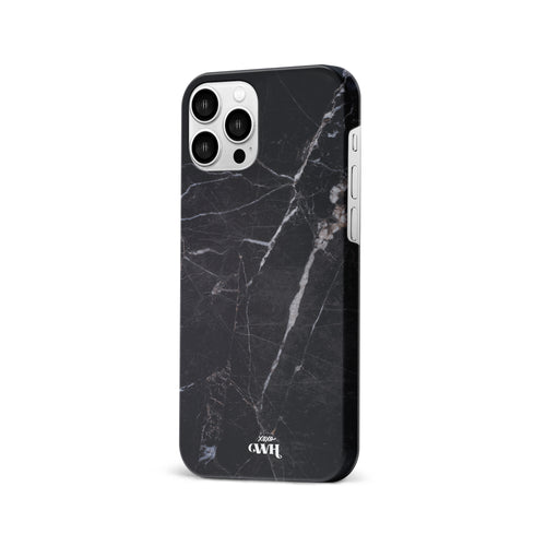 xoxo Wildhearts - Marble Black Mood - iPhone 12 Pro Max