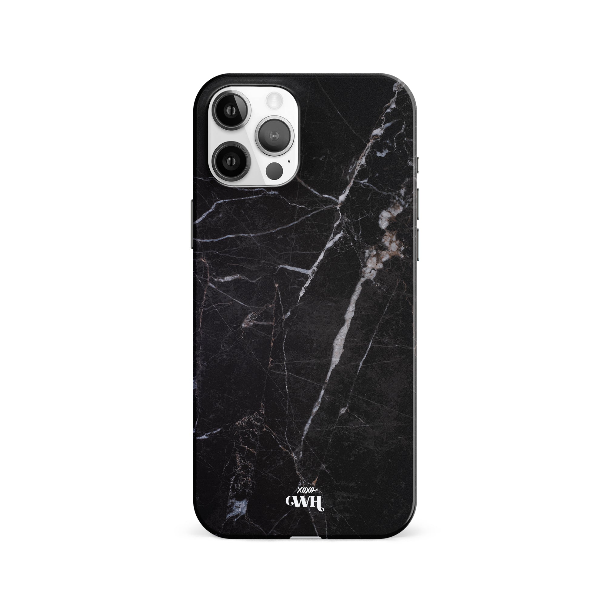 xoxo Wildhearts - Marble Black Mood - iPhone 12 Pro Max