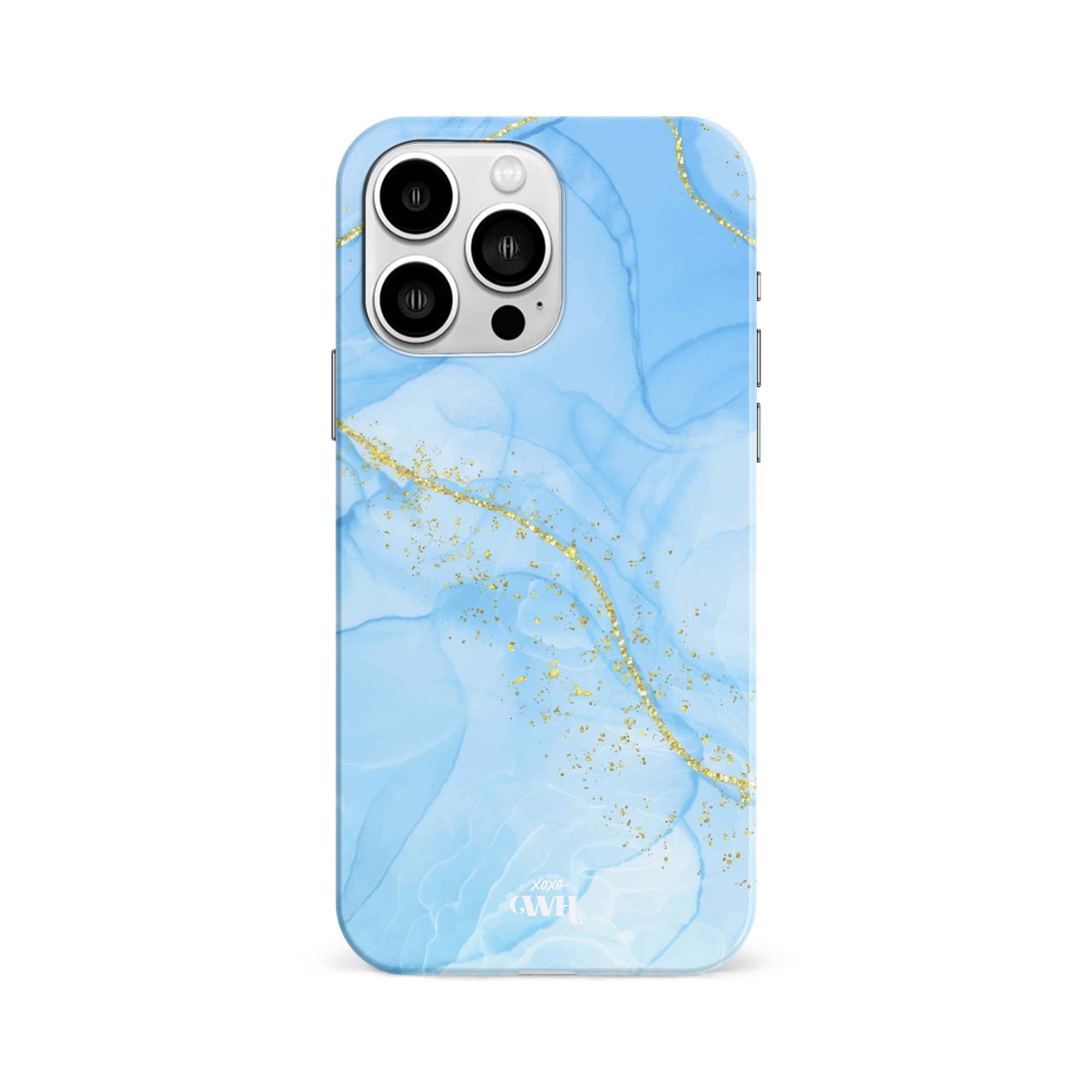 xoxo Wildhearts - Marble Blue - iPhone 13 Pro