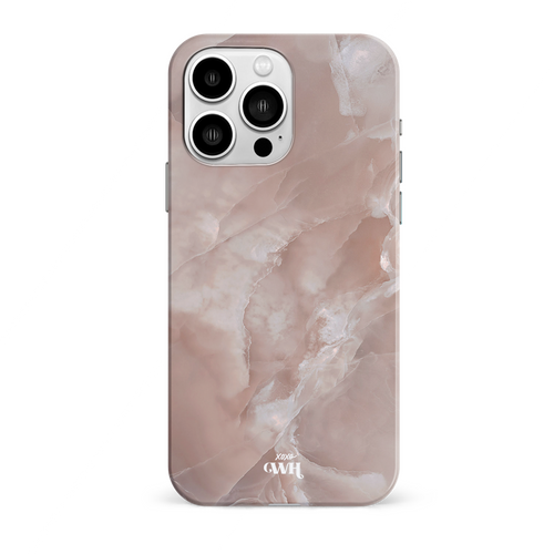 xoxo Wildhearts - Marble Brown Sugar - iPhone 14 Pro Max
