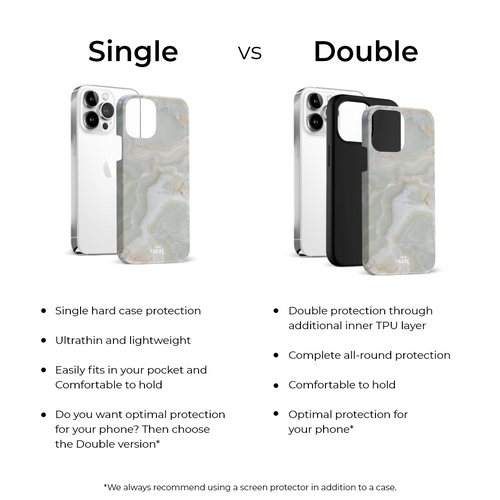 xoxo Wildhearts - Marble Green illusion - iPhone X/XS