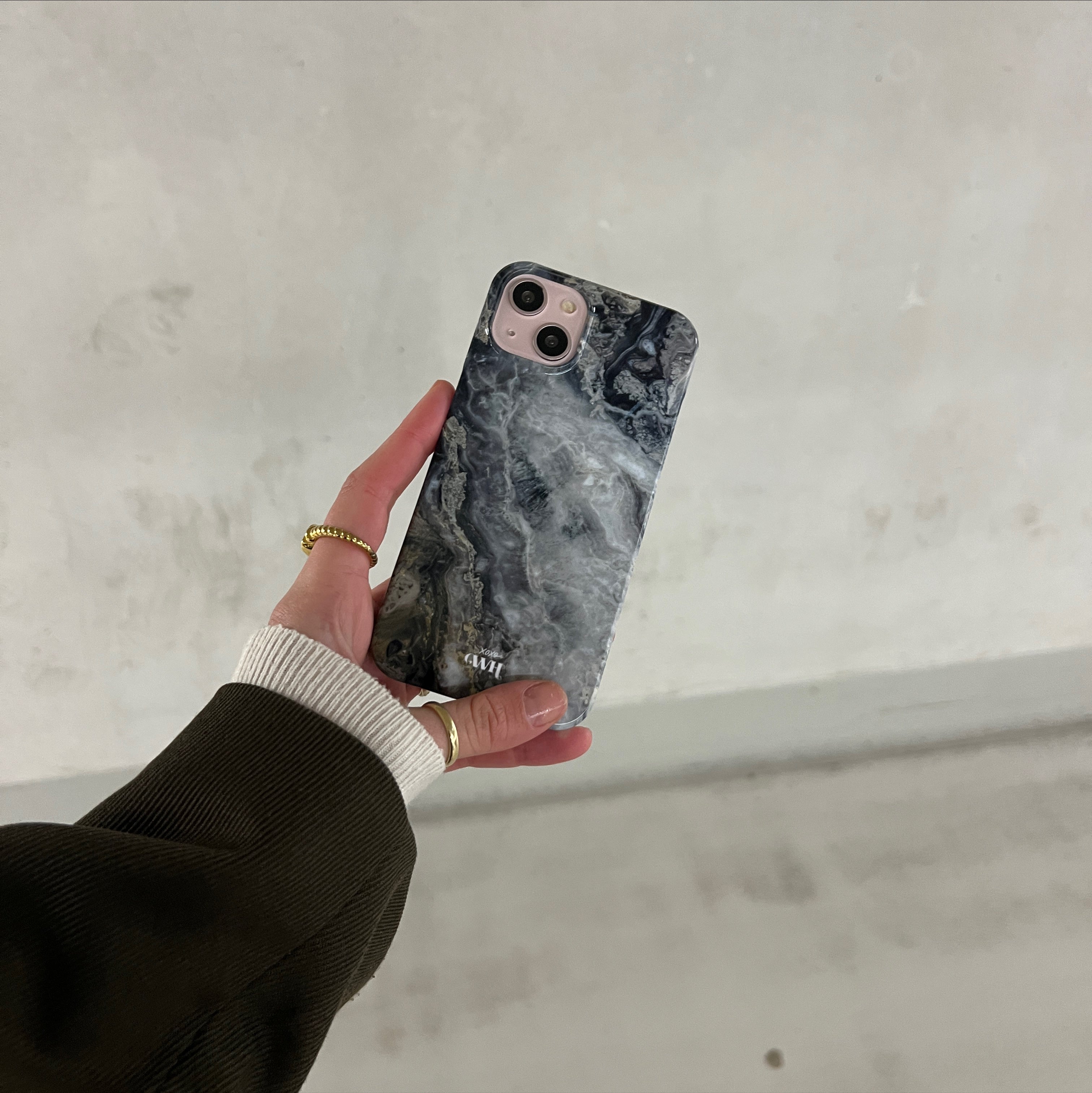 xoxo Wildhearts - Marble Grey River - iPhone 11 Pro Max