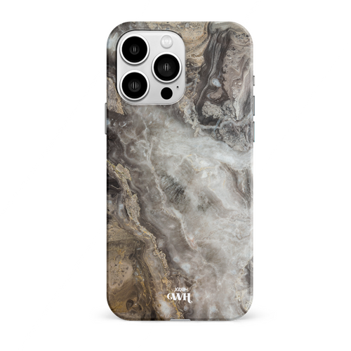 xoxo Wildhearts - Marble Grey River - iPhone 13 Pro Max