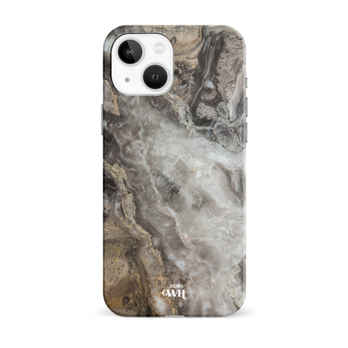 xoxo Wildhearts - Marble Grey River - iPhone 14 Plus