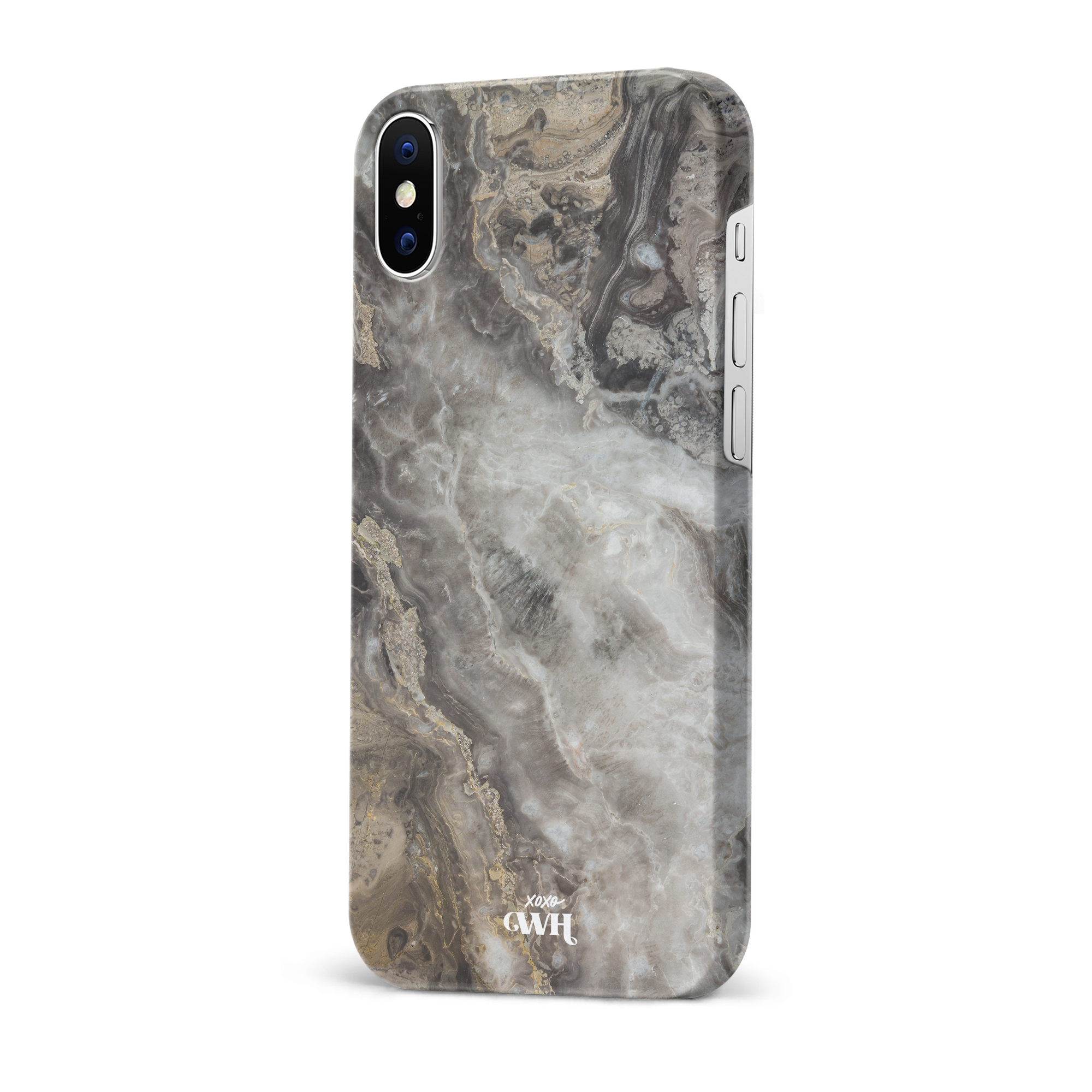 xoxo Wildhearts - Marble Grey River - iPhone X/XS