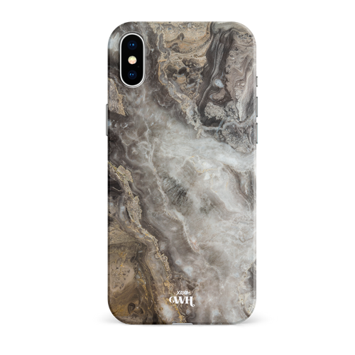 xoxo Wildhearts - Marble Grey River - iPhone X/XS