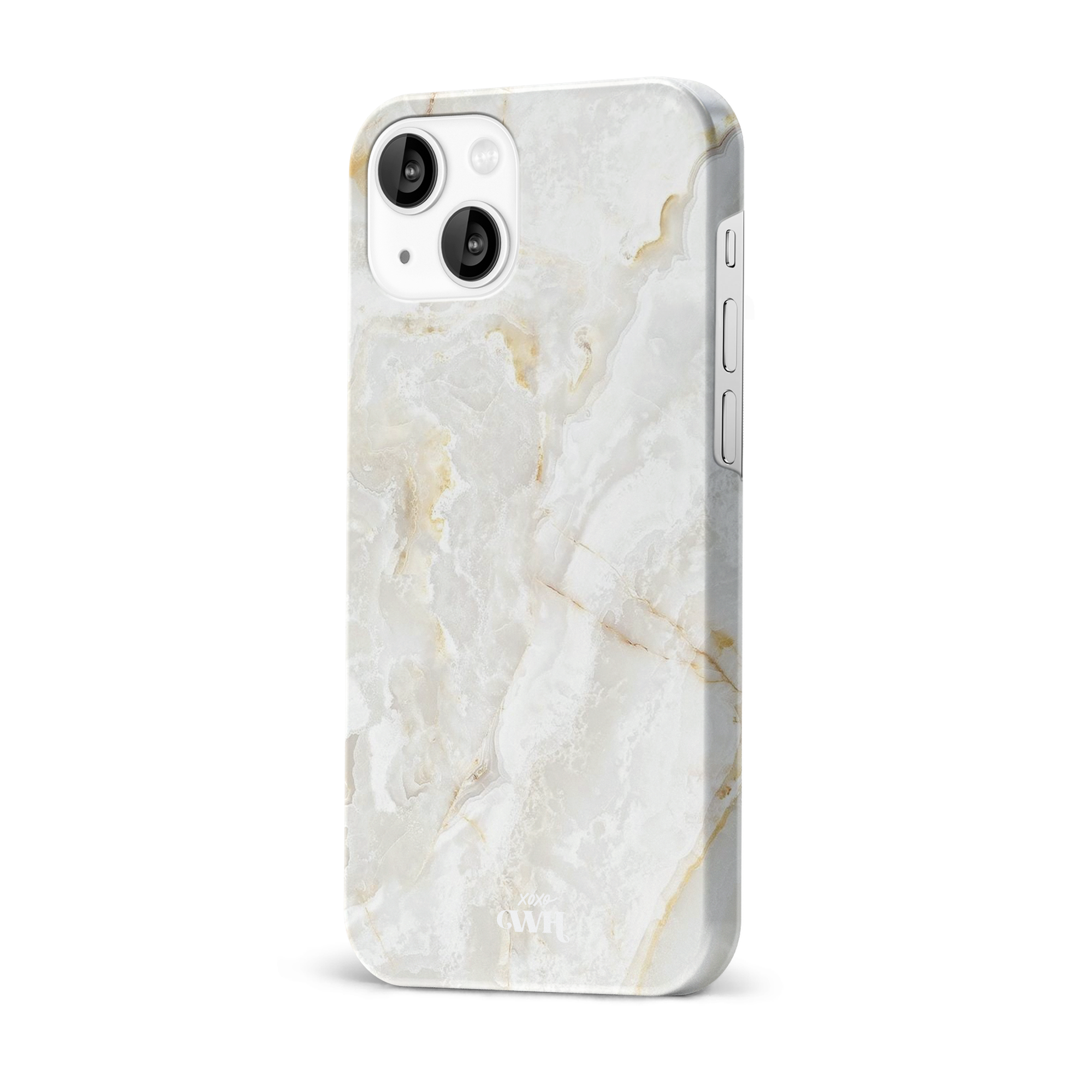 xoxo Wildhearts - Marble Off Whites - iPhone 14 Plus