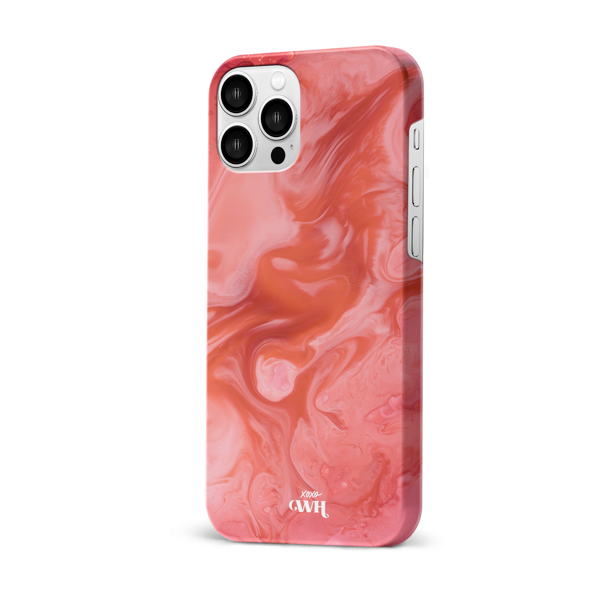 xoxo Wildhearts - Marble Red Lips - iPhone 12 Pro Max