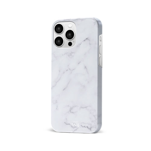 xoxo Wildhearts - Marble White Lies - iPhone 13 Pro Max