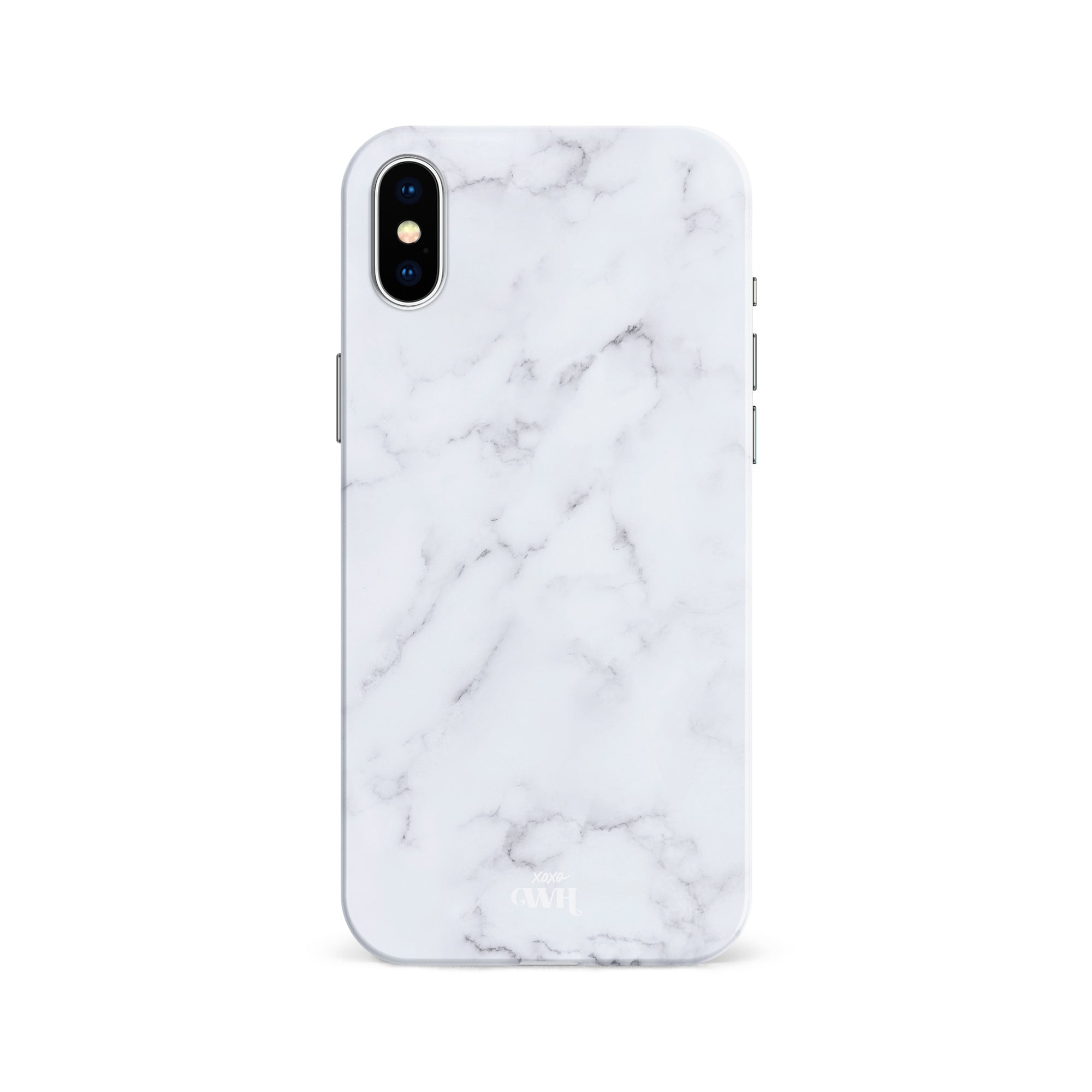 xoxo Wildhearts - Marble White Lies - iPhone X/XS