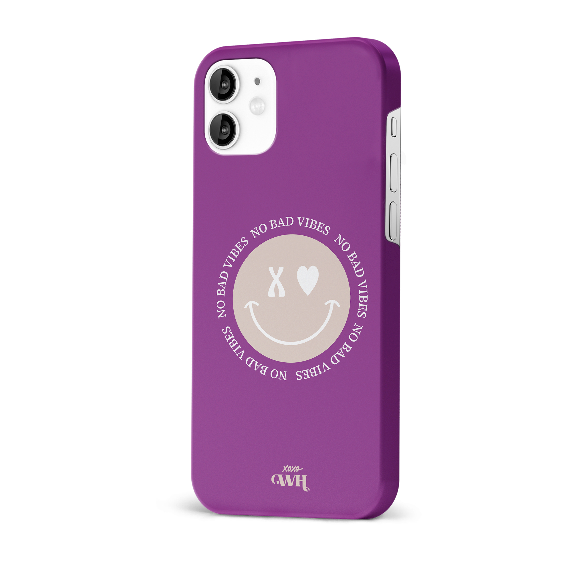 xoxo Wildhearts - No Bad Vibes Purple - iPhone 12