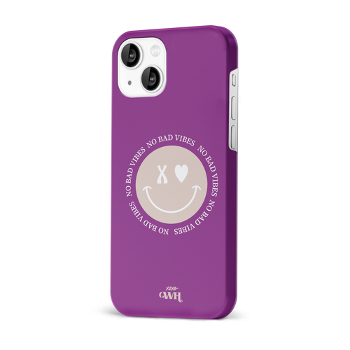 xoxo Wildhearts - No Bad Vibes Purple - iPhone 13 mini