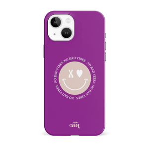 xoxo Wildhearts - No Bad Vibes Purple - iPhone 13 mini