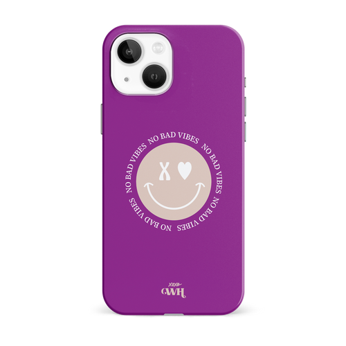 xoxo Wildhearts - No Bad Vibes Purple - iPhone 13 mini