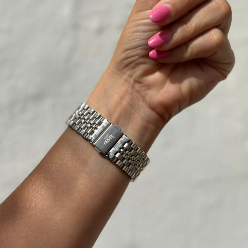 xoxo Wildhearts - OnePlus Watch stalen bandje (zilver)