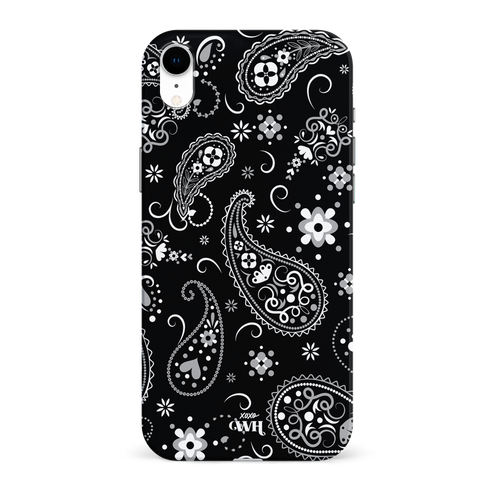 xoxo Wildhearts - Paisley Dawn Black - iPhone XR