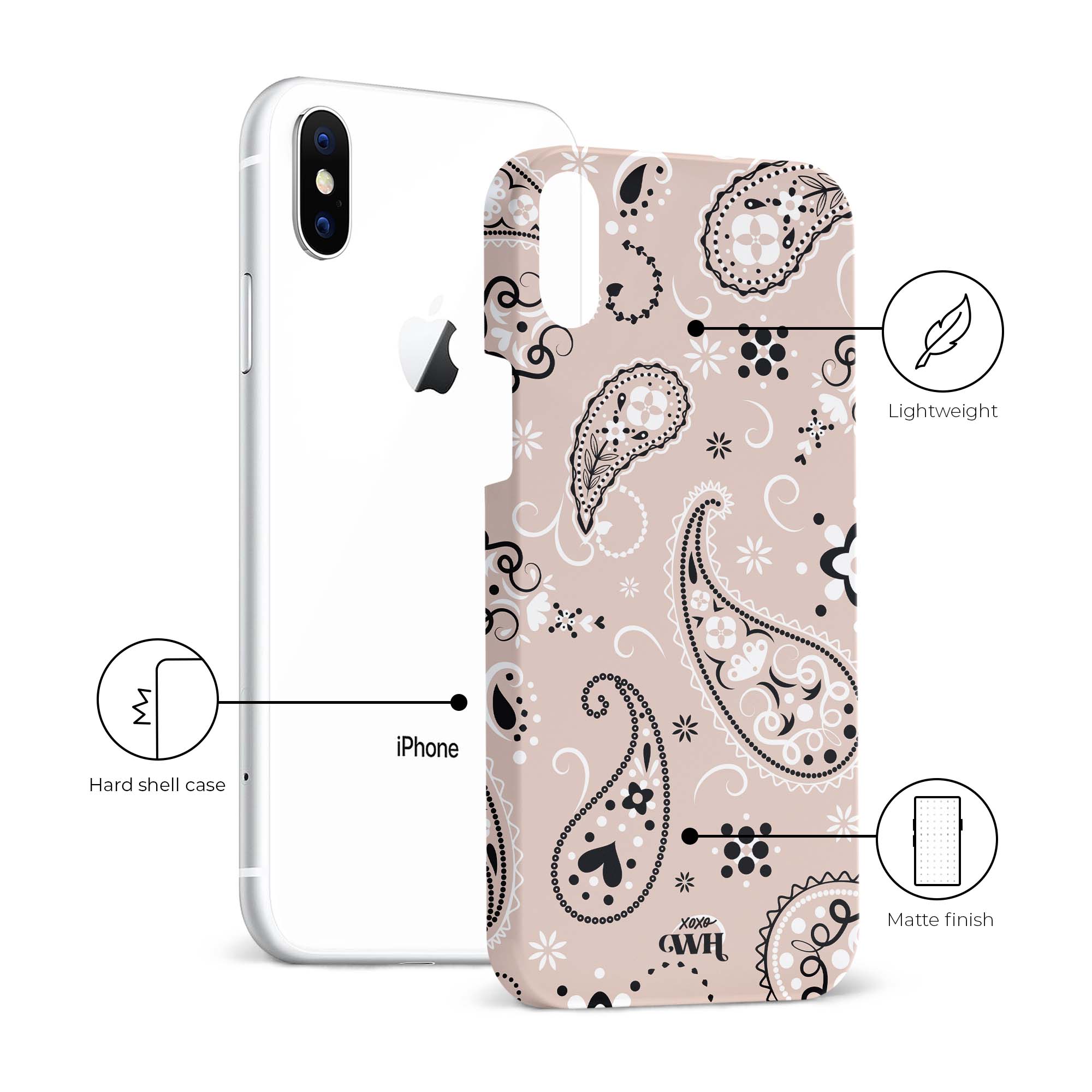 xoxo Wildhearts - Paisley Dawn Nude - iPhone X/XS