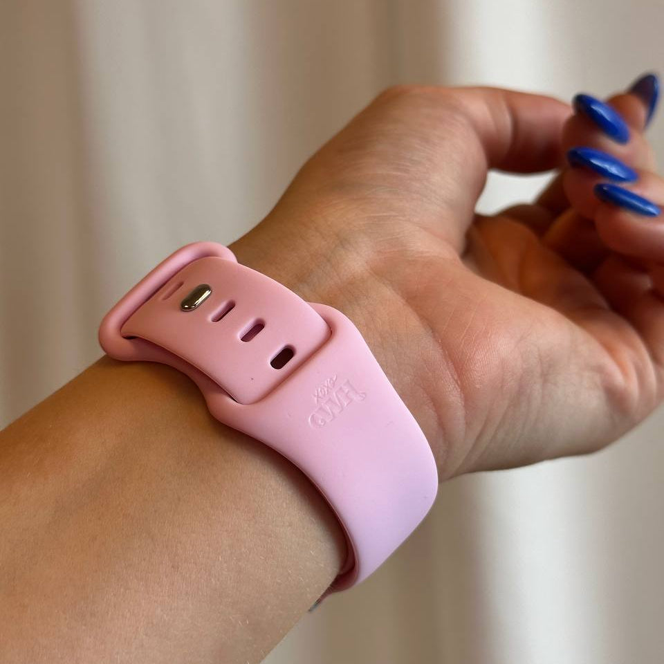 xoxo Wildhearts - Polar Ignite 2 siliconen bandje (roze)