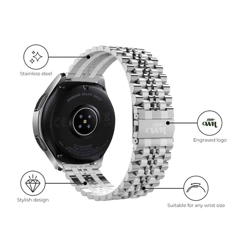 xoxo Wildhearts - Polar Unite stalen bandje (zilver)