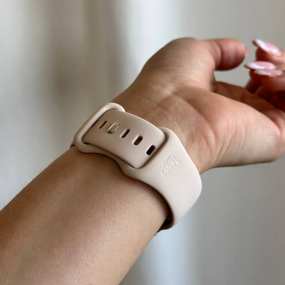 armband gear sport Samsung Gear Sport Silicon Bandje (Beige)