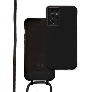 xoxo Wildhearts - Samsung S21 Ultra – Forever Black – Samsung Cord Case